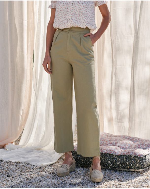 Clothing Polin et moi Pants Tweezers Beth Kaki J4DB6339