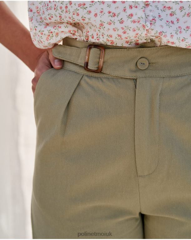 Clothing Polin et moi Pants Tweezers Beth Kaki J4DB6339