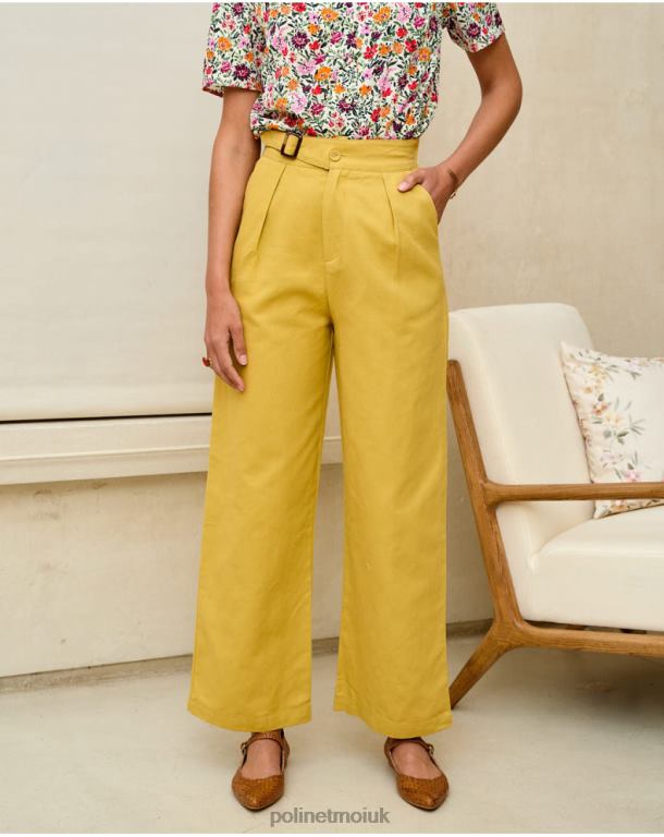Clothing Polin et moi Pants Tweezers Beth ochre J4DB6340