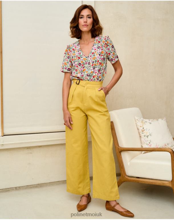 Clothing Polin et moi Pants Tweezers Beth ochre J4DB6340