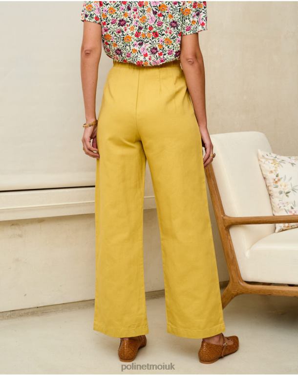 Clothing Polin et moi Pants Tweezers Beth ochre J4DB6340