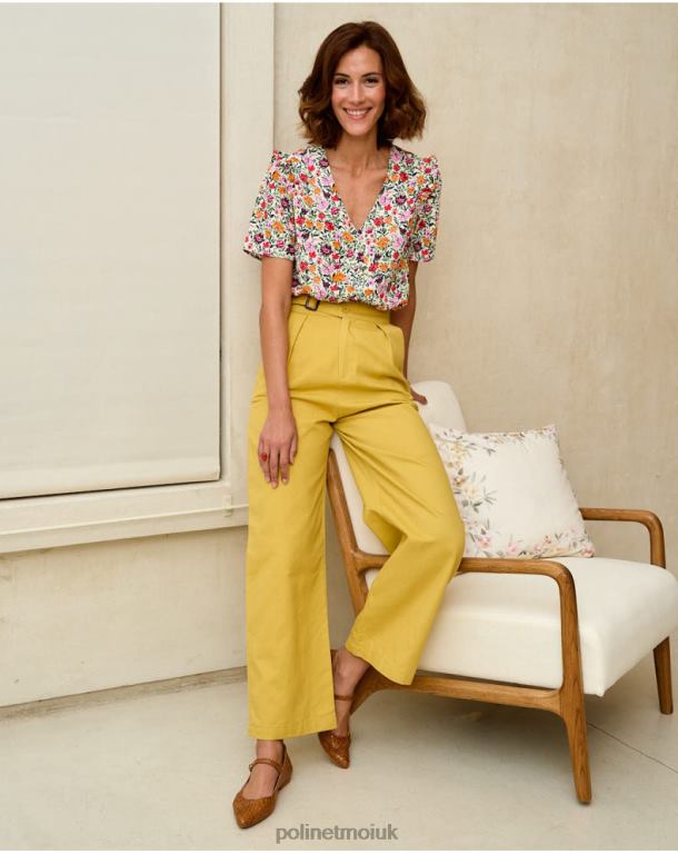 Clothing Polin et moi Pants Tweezers Beth ochre J4DB6340