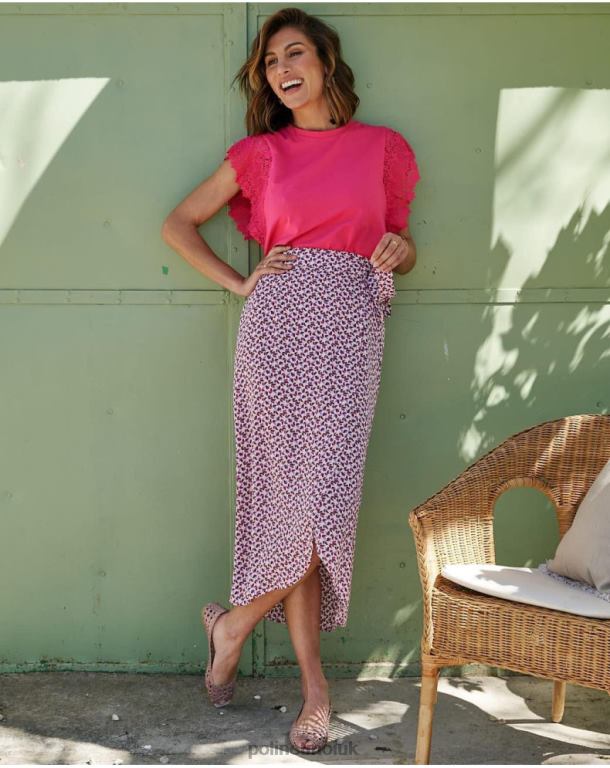 Clothing Polin et moi Beni Bird Skirt Mango J4DB6305