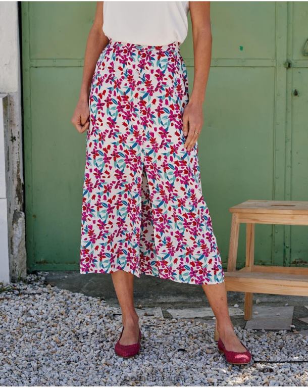 Clothing Polin et moi Frila Midi Skirt Purple J4DB6308