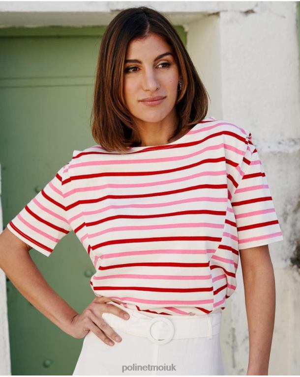 Clothing Polin et moi T-shirt Stripes Eugenia Rose J4DB6270