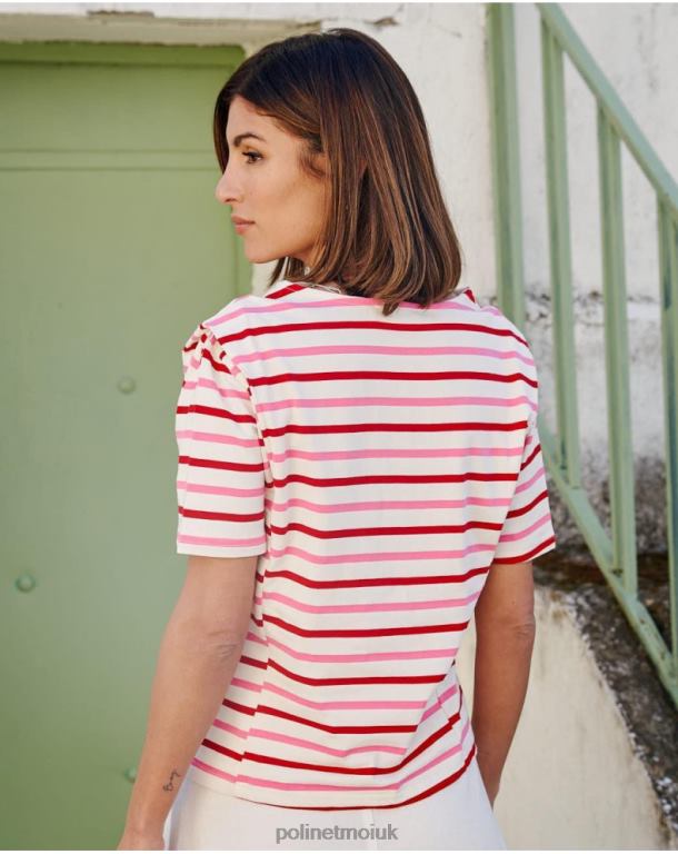 Clothing Polin et moi T-shirt Stripes Eugenia Rose J4DB6270