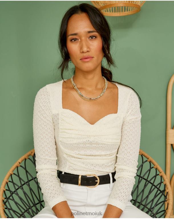 Clothing Polin et moi Top Cleavage Grace Raw J4DB6258