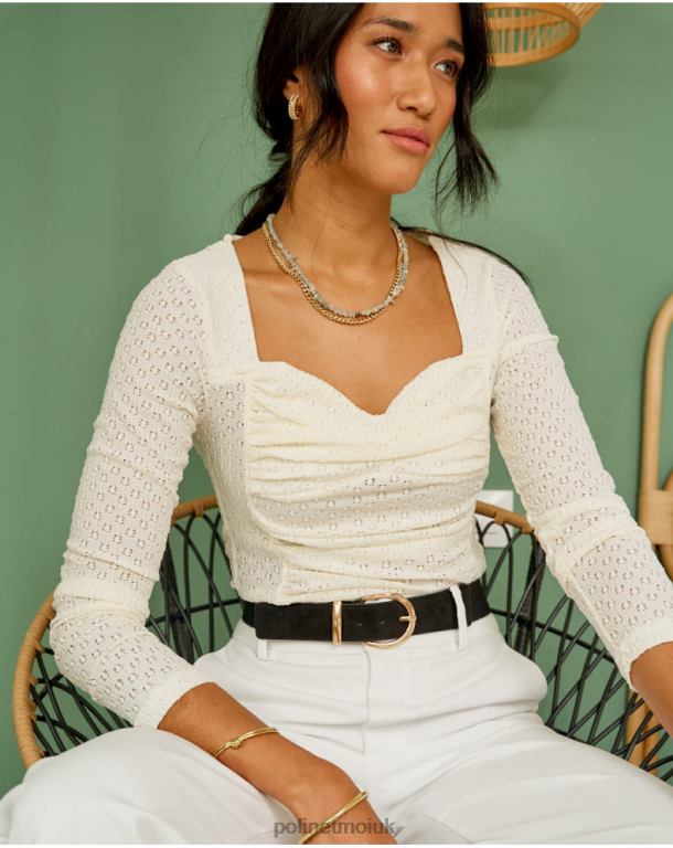 Clothing Polin et moi Top Cleavage Grace Raw J4DB6258