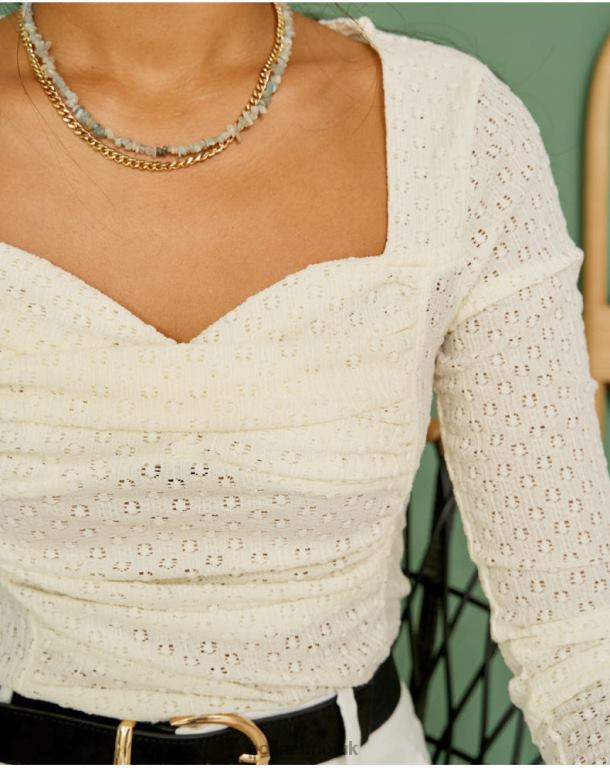 Clothing Polin et moi Top Cleavage Grace Raw J4DB6258