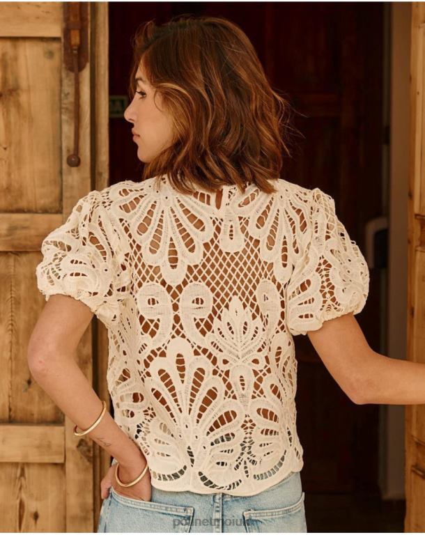 Clothing Polin et moi Top Draft Neri Raw J4DB6276