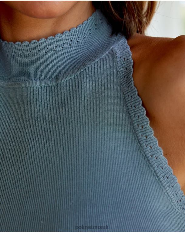 Clothing Polin et moi Top Picos Elvira Celestial J4DB6260