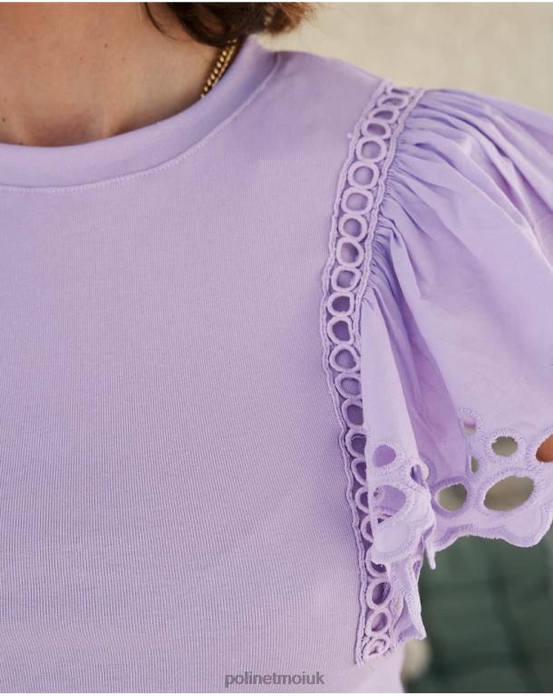 Clothing Polin et moi Top Ruffled Trixie Mallow J4DB6254