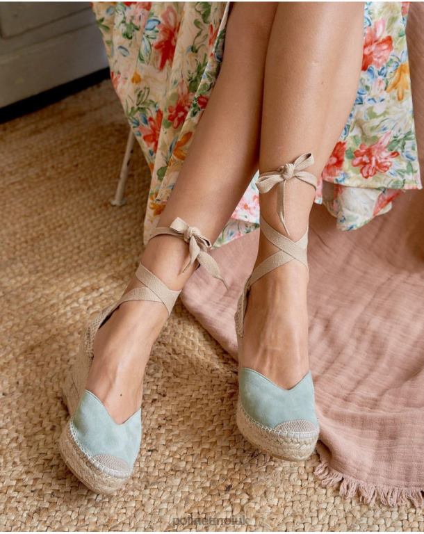 Footwear Polin et moi Alpadrille Heart Lilith Turquoise J4DB6513