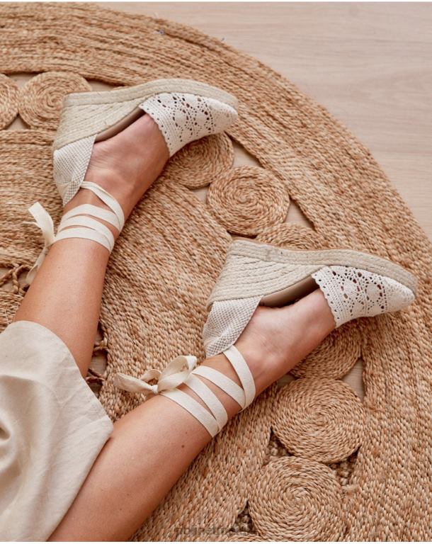 Footwear Polin et moi Alpargata Crochet Aime Raw J4DB6512