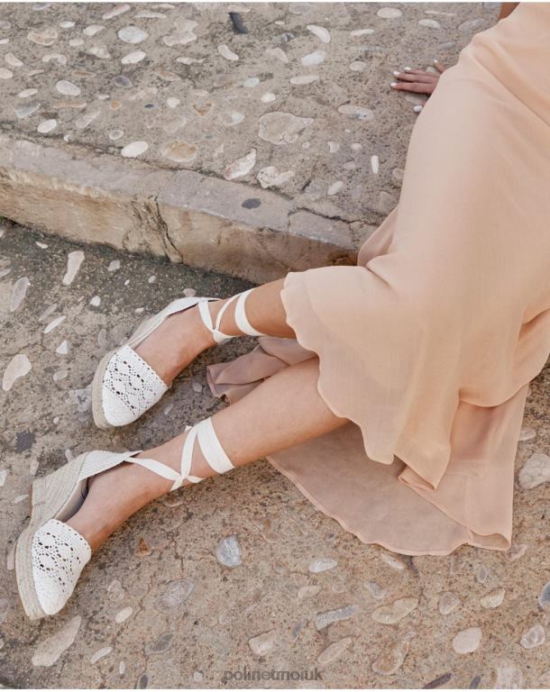 Footwear Polin et moi Alpargata Crochet Aime Raw J4DB6512