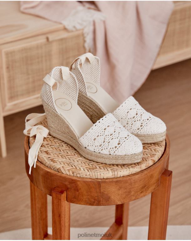 Footwear Polin et moi Alpargata Crochet Aime Raw J4DB6512