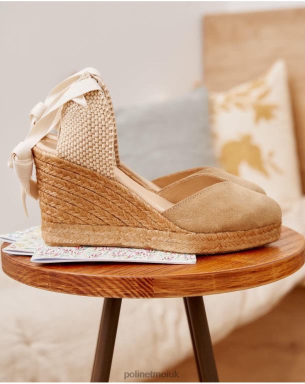 Footwear Polin et moi Amaya Heart Espadrille camel J4DB6458