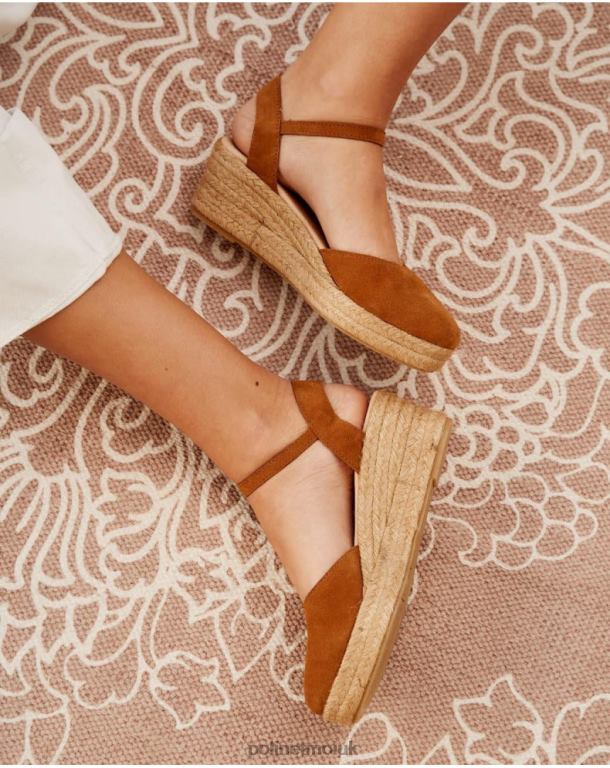 Footwear Polin et moi Bonny Round Espadrille Leather J4DB6479