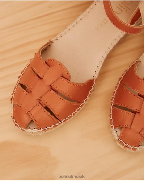 Footwear Polin et moi Crabeater espadrille Anna Leather J4DB6494