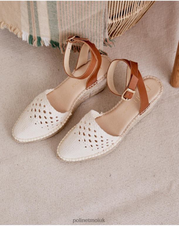 Footwear Polin et moi Crochet Espadrille Novelle Raw J4DB6483