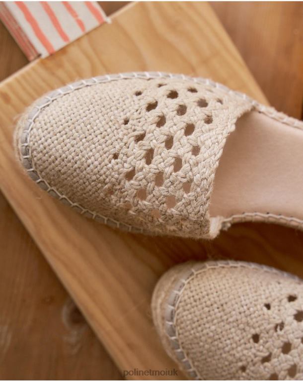 Footwear Polin et moi Crochet espadrille Nina Beige J4DB6514