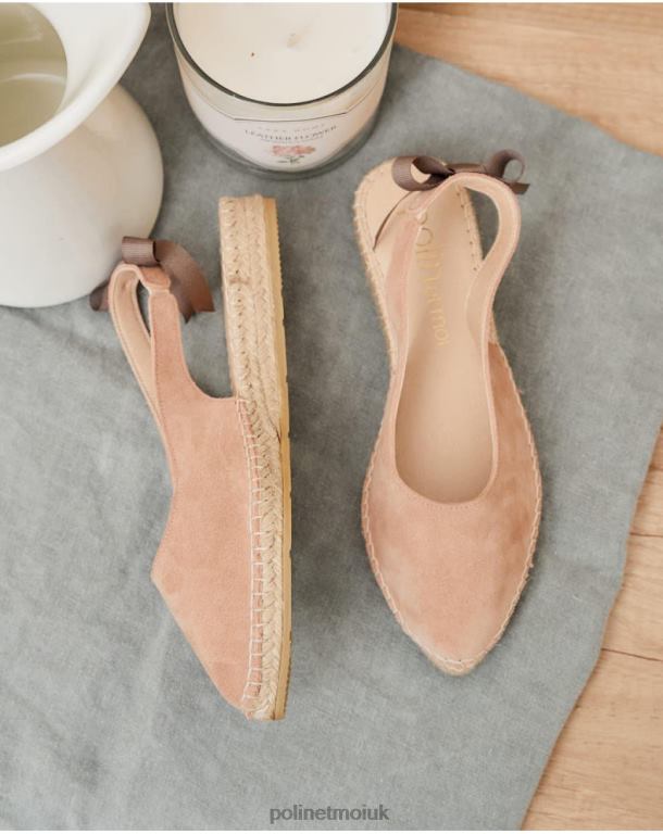 Footwear Polin et moi Espadrille Bow Natasha Nude J4DB6425