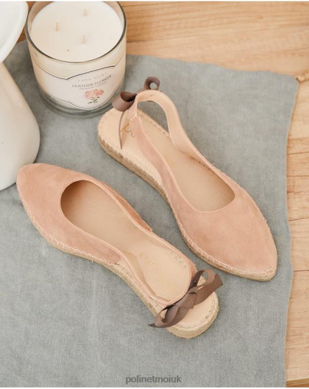 Footwear Polin et moi Espadrille Bow Natasha Nude J4DB6425
