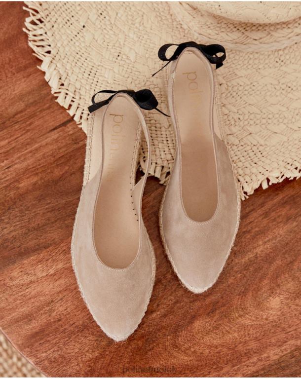 Footwear Polin et moi Espadrille Bow Natasha camel J4DB6421