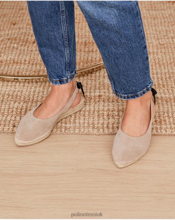 Footwear Polin et moi Espadrille Bow Natasha camel J4DB6421