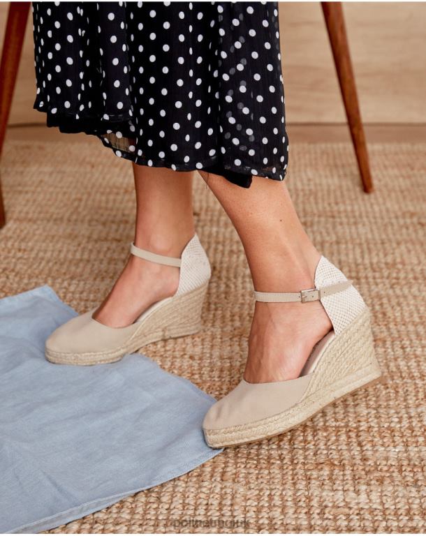 Footwear Polin et moi Espadrille Buckle Micaela Stone J4DB6472