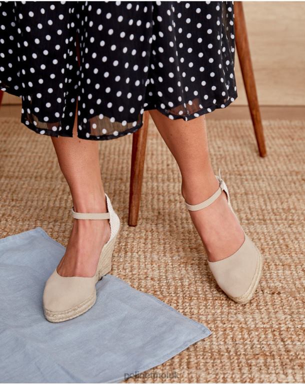 Footwear Polin et moi Espadrille Buckle Micaela Stone J4DB6472