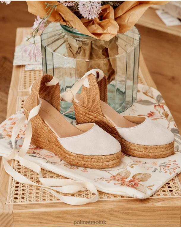 Footwear Polin et moi Espadrille Cintas Clarise Beige J4DB6433