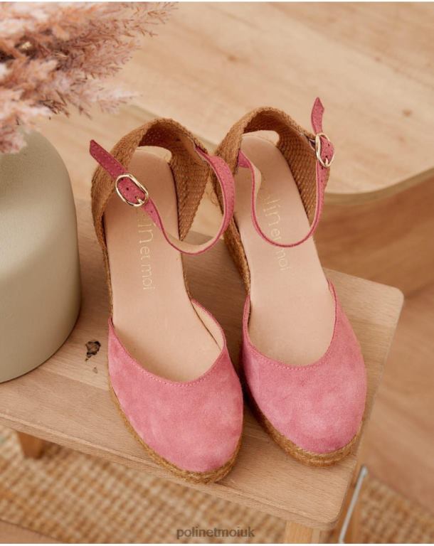 Footwear Polin et moi Espadrille Eleonora Neckline Raspberry J4DB6484