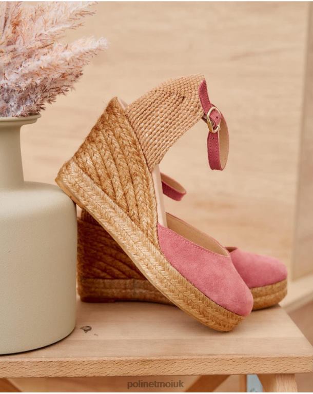 Footwear Polin et moi Espadrille Eleonora Neckline Raspberry J4DB6484