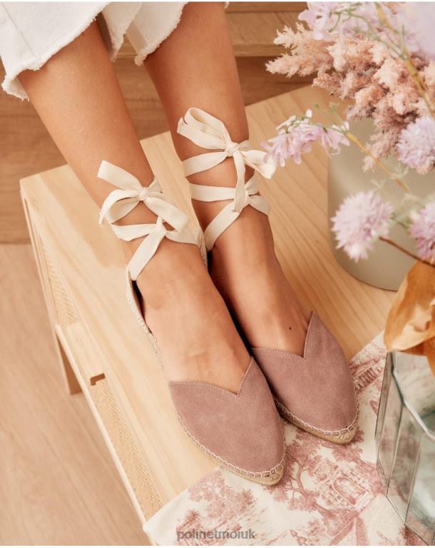 Footwear Polin et moi Espadrille Heart Evita lavender J4DB6495