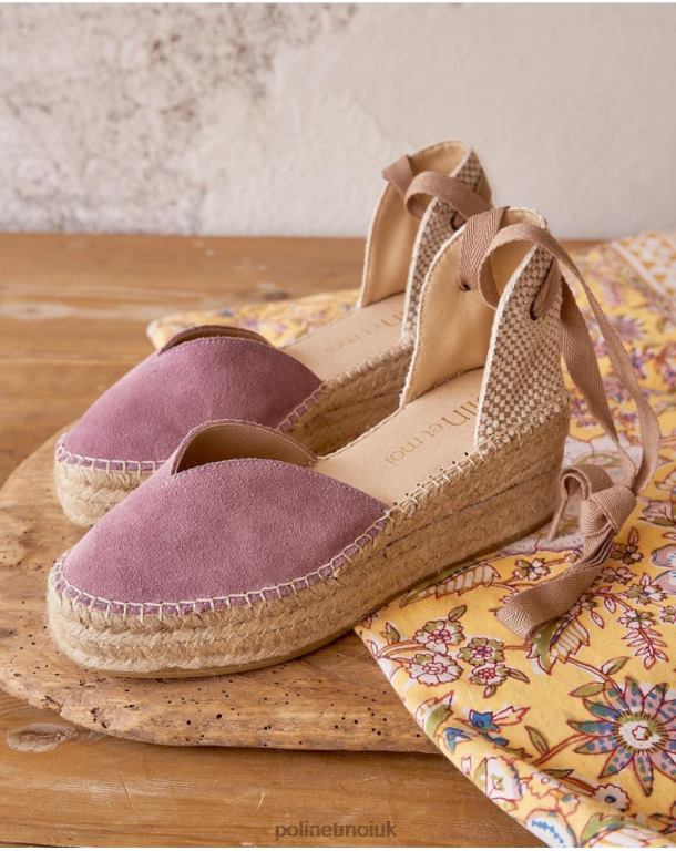 Footwear Polin et moi Espadrille Heart Gabriela lavender J4DB6422