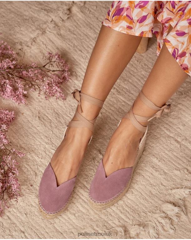 Footwear Polin et moi Espadrille Heart Gabriela lavender J4DB6422