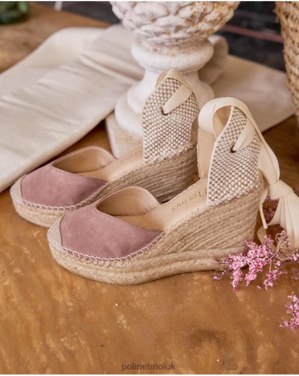 Footwear Polin et moi Espadrille Heart Tori lavender J4DB6431