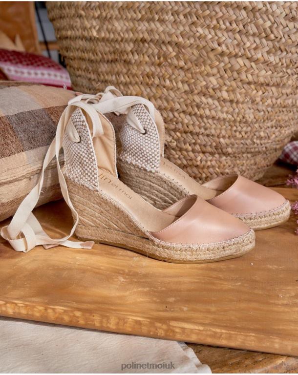 Footwear Polin et moi Espadrille Napa June Nude J4DB6481