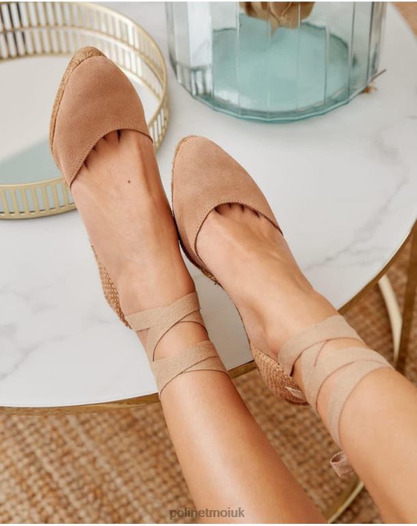 Footwear Polin et moi Espadrille neckline Mafalda camel J4DB6457