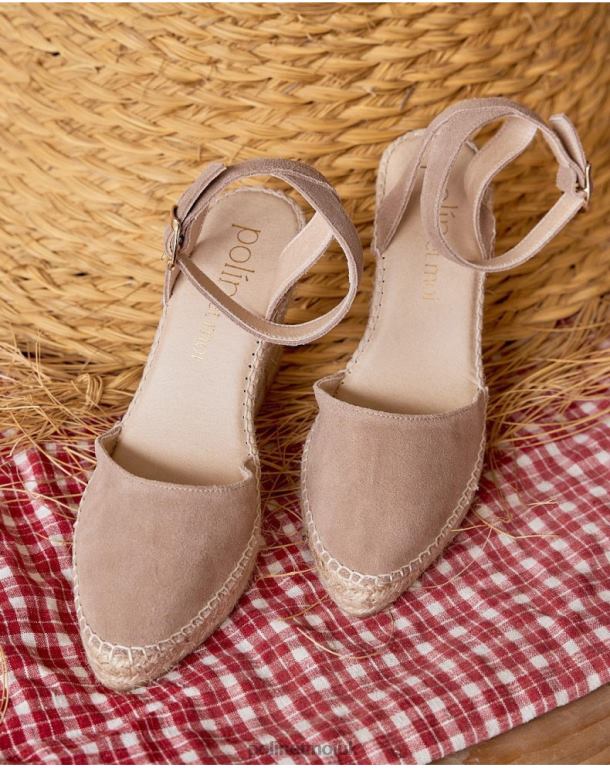 Footwear Polin et moi Espadrille undercut izzy Taupe J4DB6473