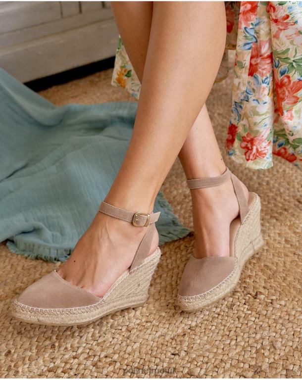 Footwear Polin et moi Espadrille undercut izzy Taupe J4DB6473