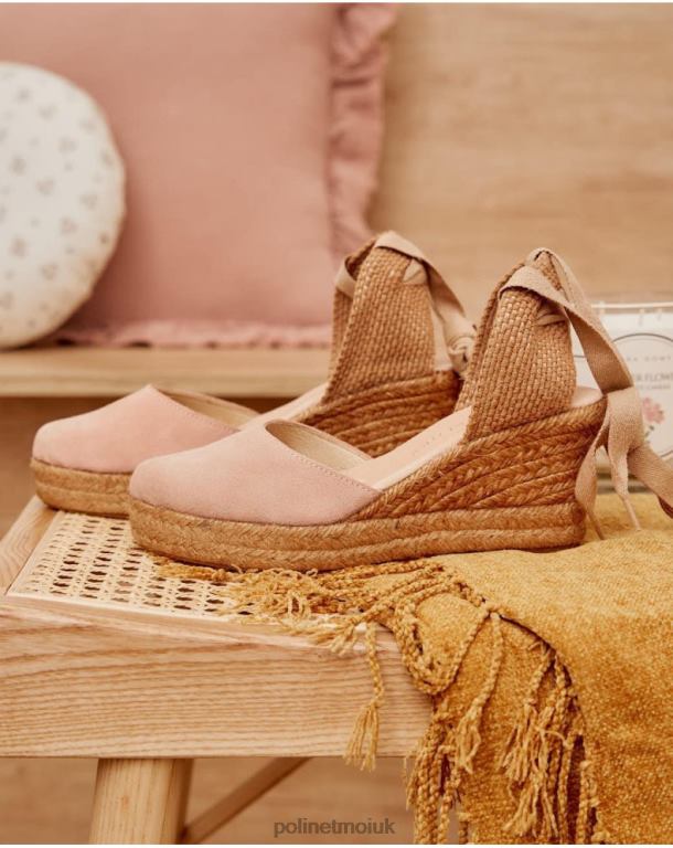 Footwear Polin et moi Espadrilles Ribbons Jada Nude J4DB6446