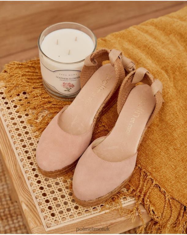 Footwear Polin et moi Espadrilles Ribbons Jada Nude J4DB6446