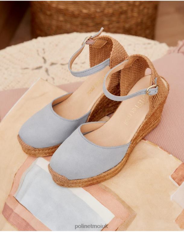 Footwear Polin et moi Fabrizia Wedge Espadrille Celestial J4DB6485
