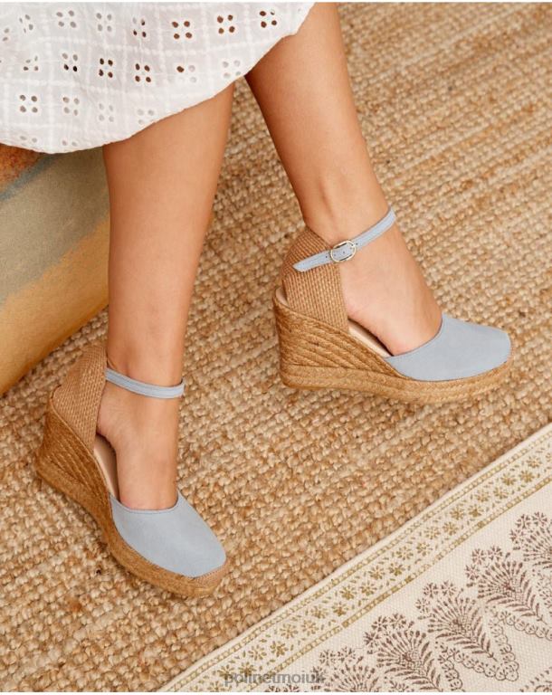 Footwear Polin et moi Fabrizia Wedge Espadrille Celestial J4DB6485