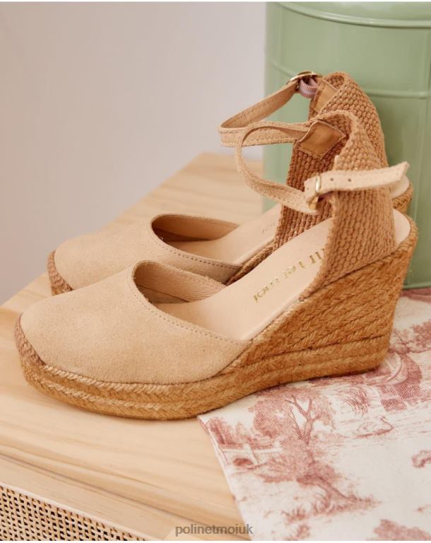 Footwear Polin et moi Fabrizia Wedge Espadrille Sand J4DB6476