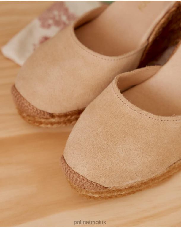 Footwear Polin et moi Fabrizia Wedge Espadrille Sand J4DB6476