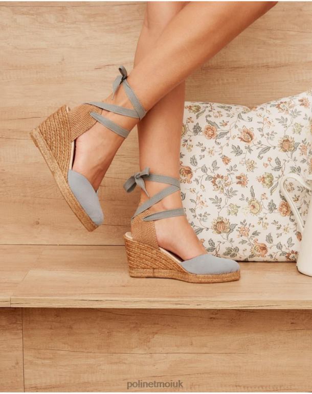 Footwear Polin et moi Heart Caleya Espadrille Celestial J4DB6449