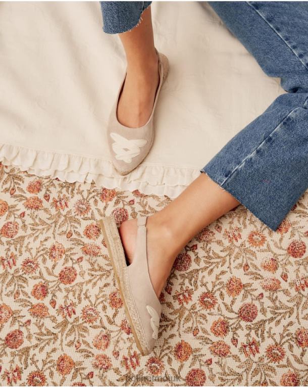 Footwear Polin et moi Mallory Cross Espadrille Sand J4DB6409